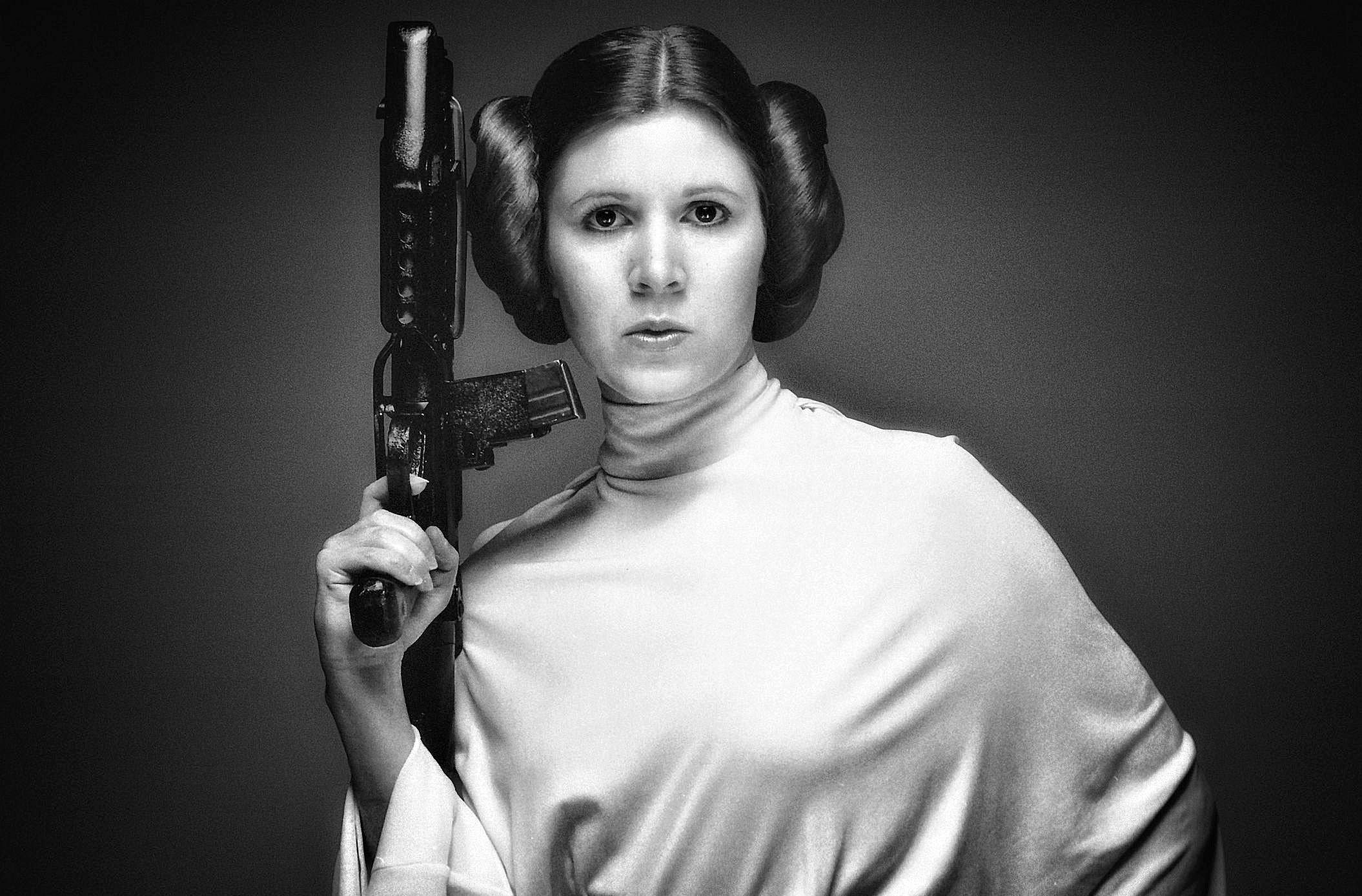 carrie fisher  - Murió Carrie Fisher, la princesa Leia de la saga "Star Wars"