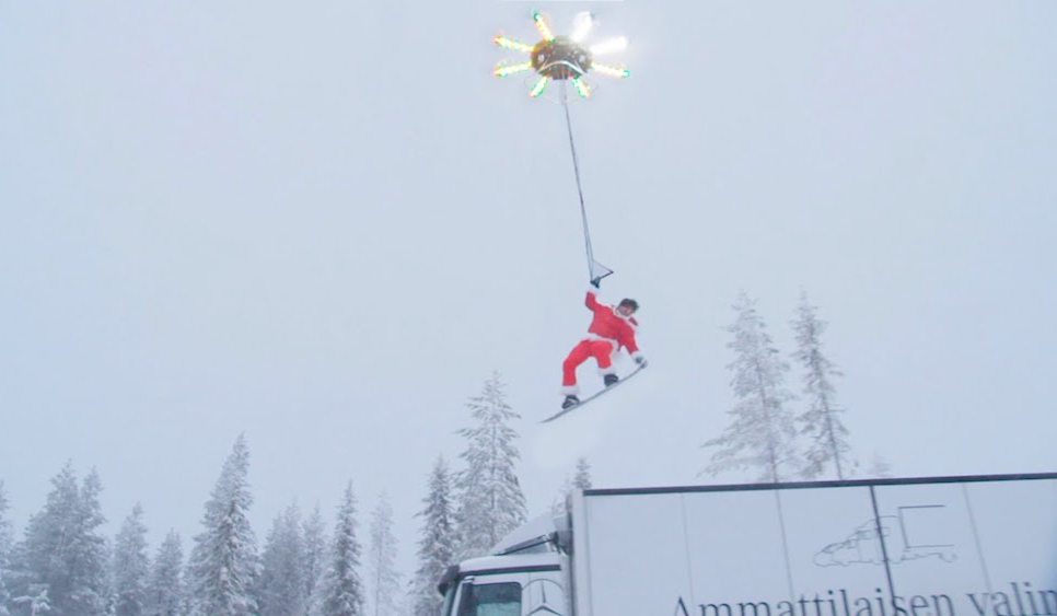 papa noel drone - Papá Noel, cambio el trineo por un Drone!