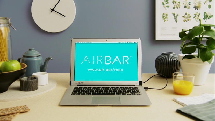 airbar dale - AirBar para transformar las MacBook Air en pantallas táctiles