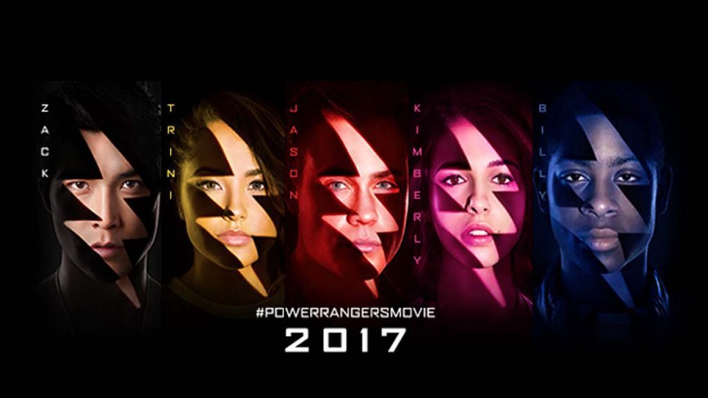 Portada Power rangers movie