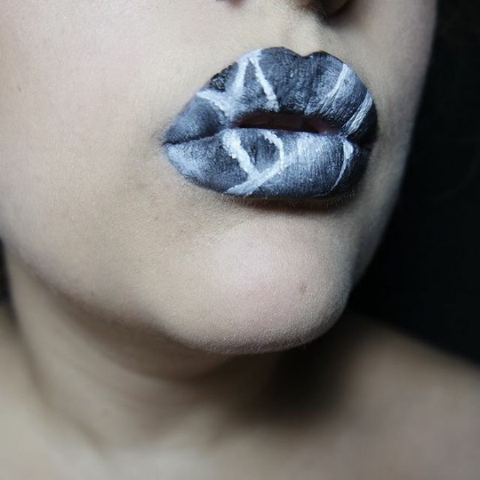 Los labios de marmol 30 - Los labios de mármol son la última tendencia en maquillaje. Viral en instagram