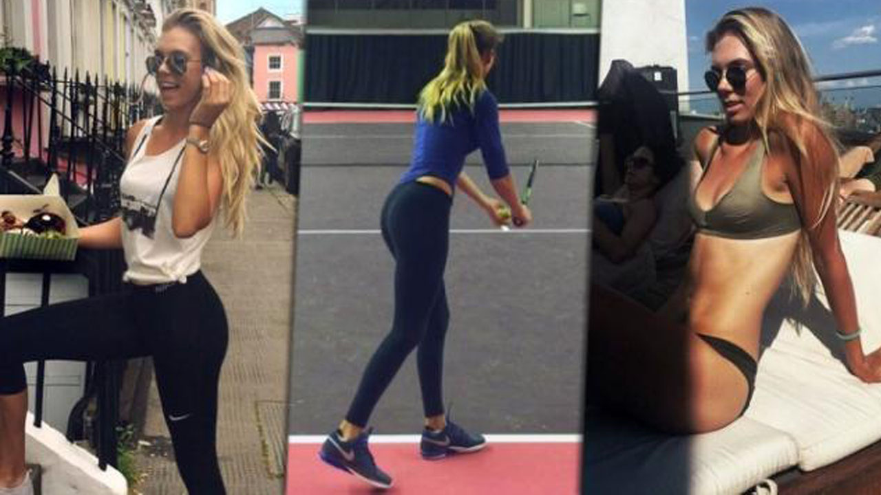 Katie Boulter la tenista SEXY DALEMEDIA.US  - #KatieBoulter, la tenista que aún no ha debutado en un #GranSlam y ya es sensación!