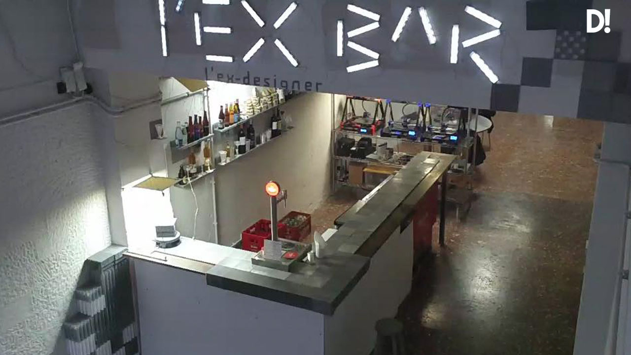 EX-BAR El primer bar del mundo hecho con impresoras 3D