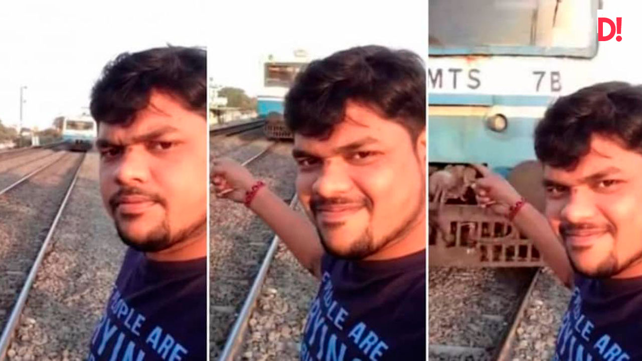 VIRAL SELFIE TREN INDIA