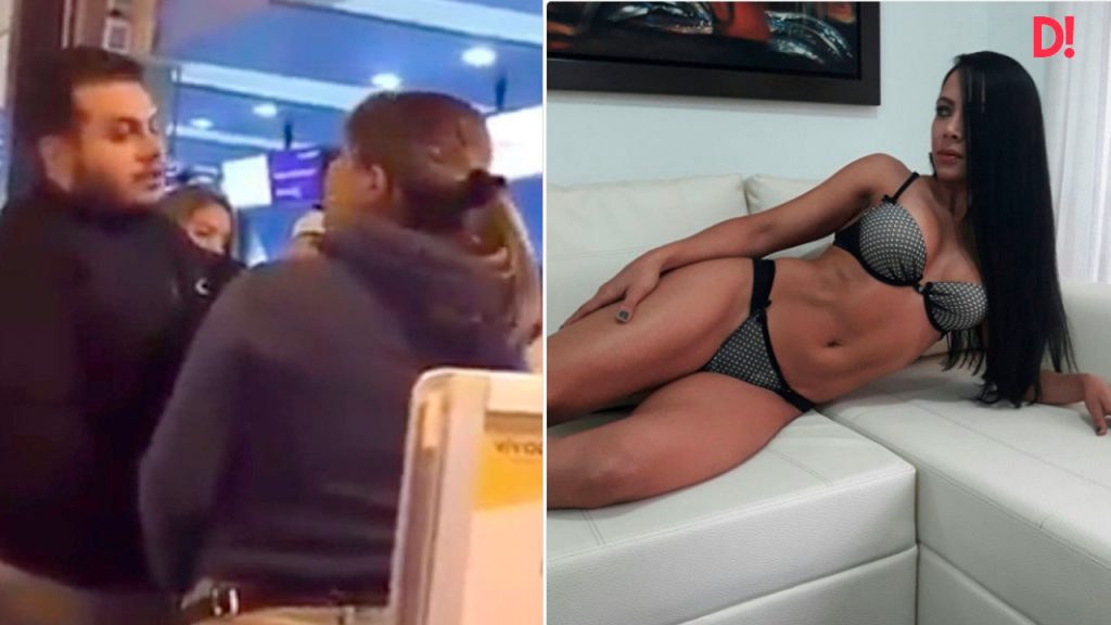 Descubre a su novio con su amante en el aeropuerto