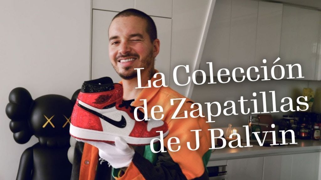 J Balvin coleccion zapatillas