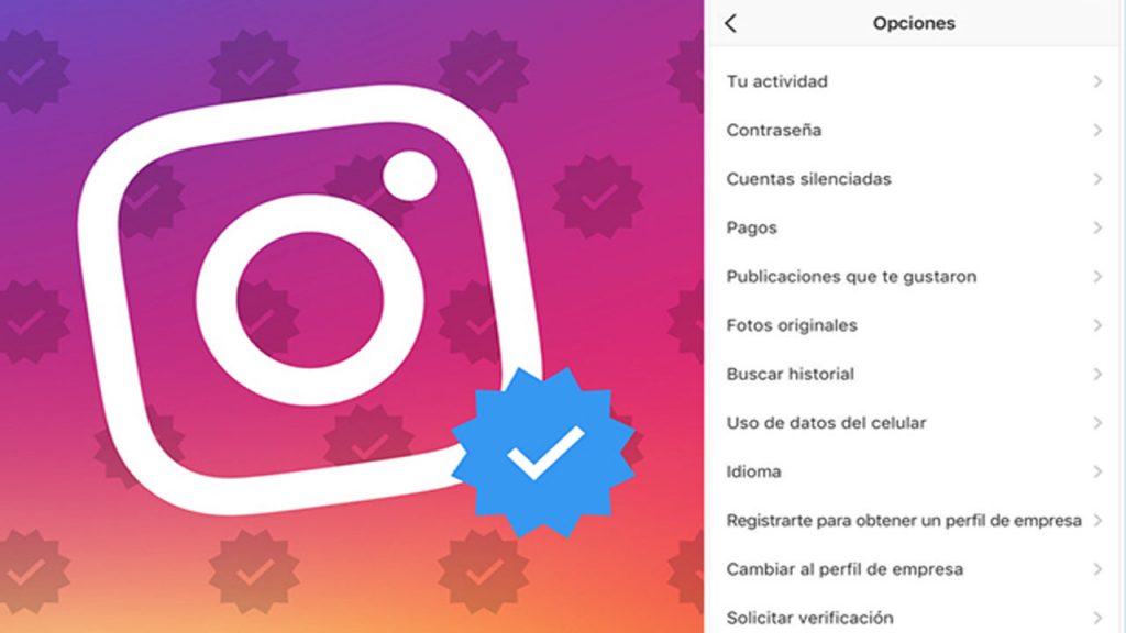 verificar tu cuenta de instagram