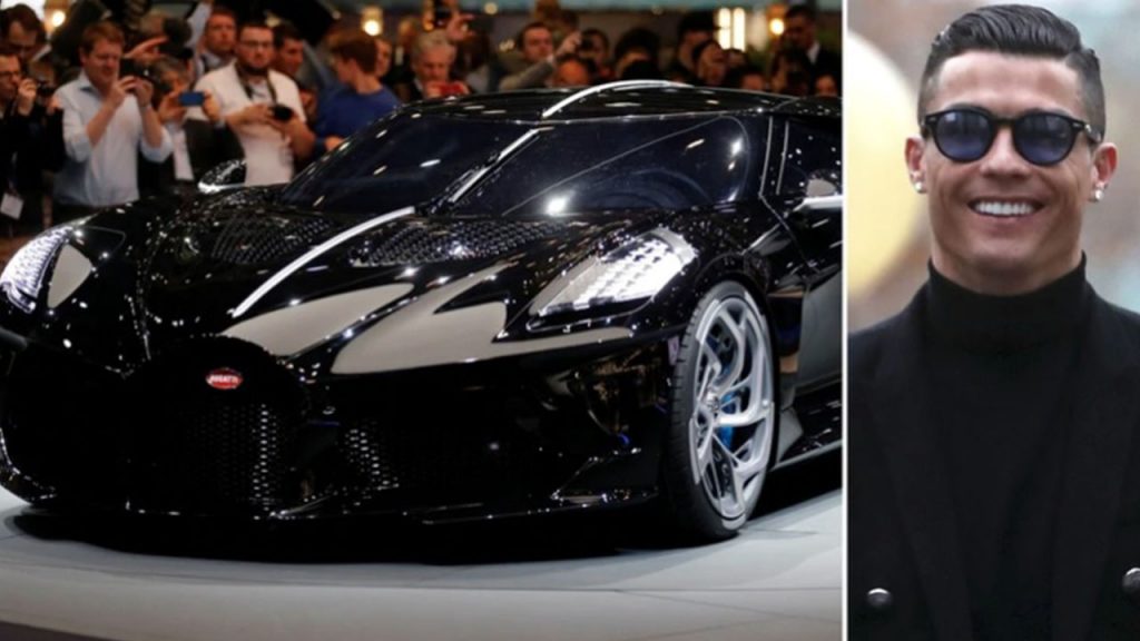 Cristiano Ronaldo Bugatti 