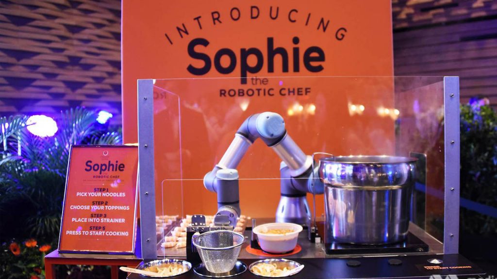 Un robot chef