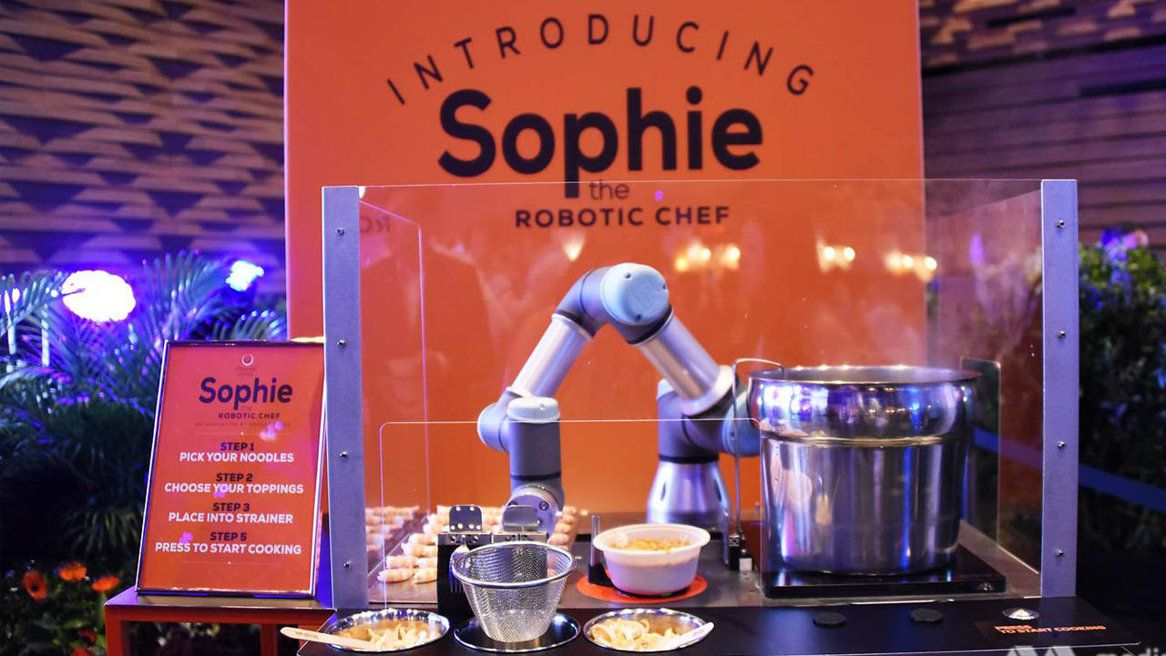 Un robot chef