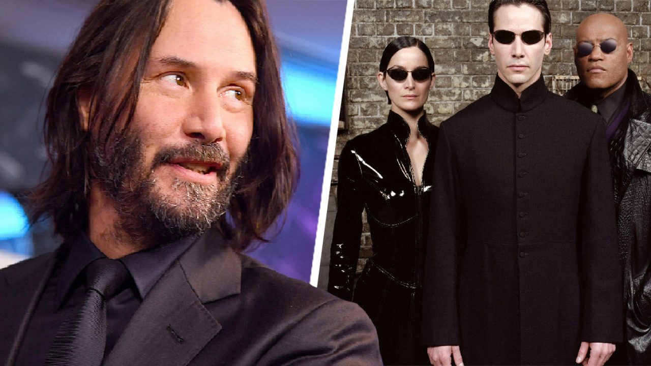 The Matrix 4 con Keanu Reeves