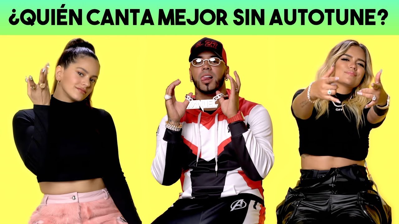 ROSALiA ANUEL AA, J BALVIN KAROL G SECH, SIN AUTOTUNE DALE