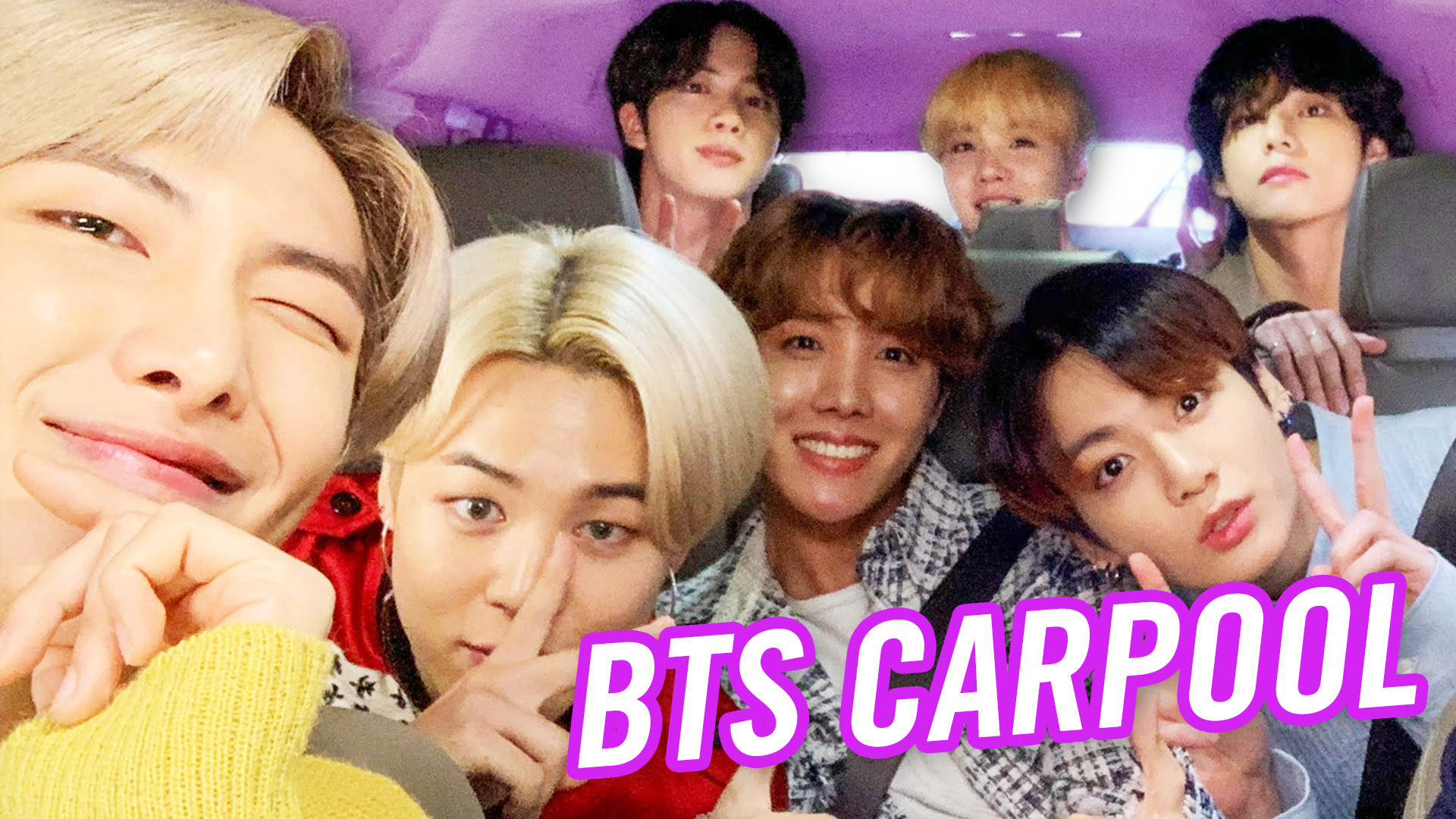 BTS EN CARPOOL KARAOKE