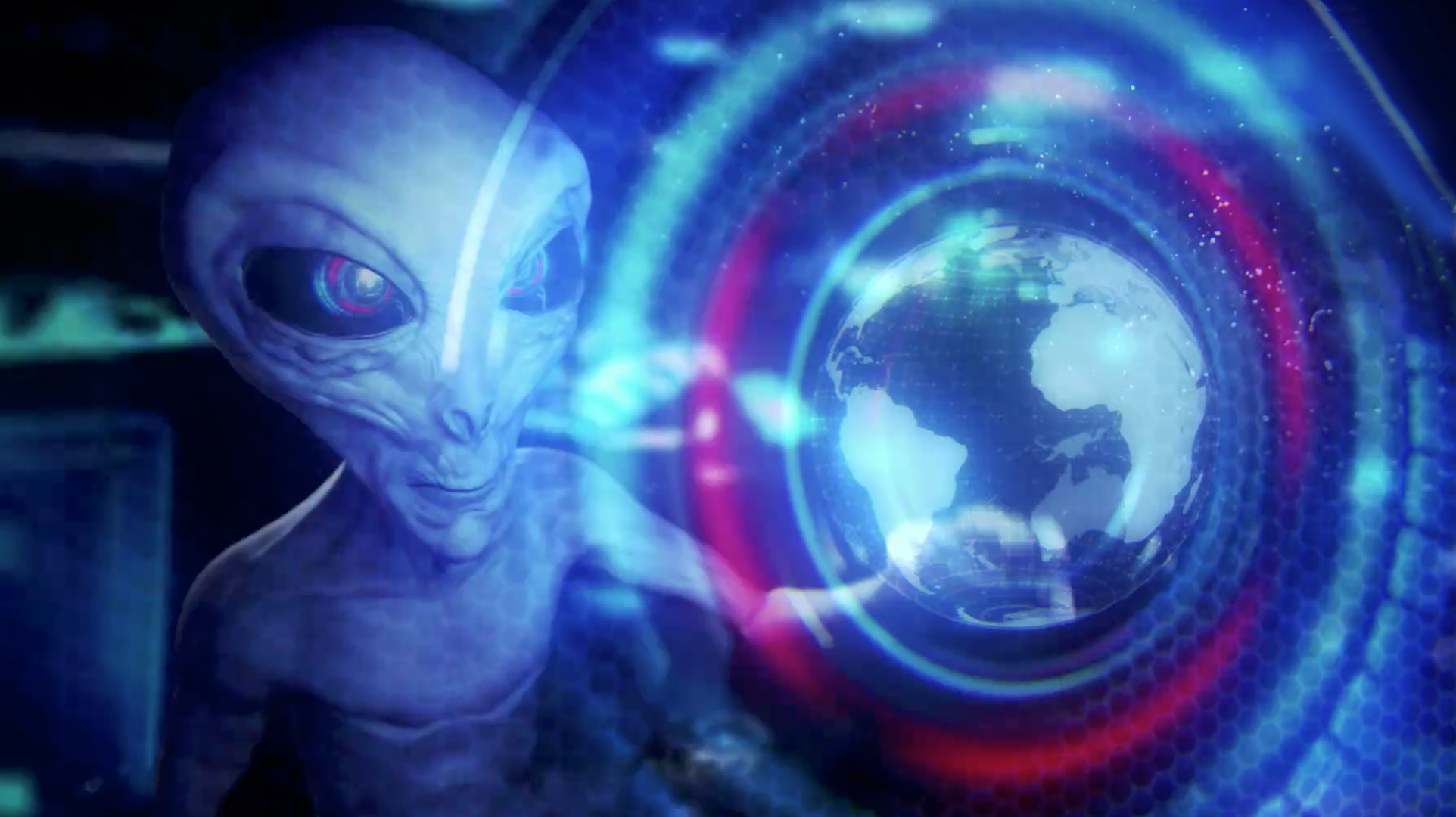 ALIENS atacan LA TIERRA ANONYMOUS