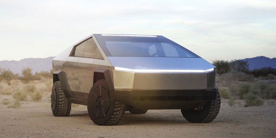 ELON MUSK Y JAY LENO TESLA CYBERTRUCK