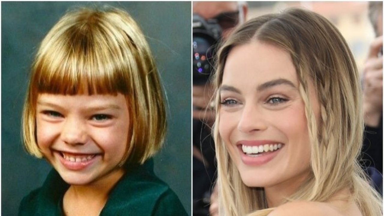 15 famosos cuando eran unos niños Margot Robbie