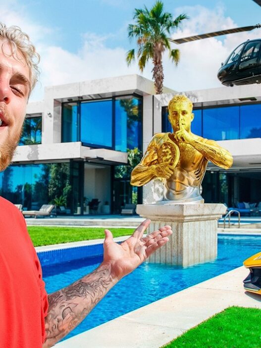 jake paul dalenews  527x703 - Jake Paul y su Mansión de 20 Millones