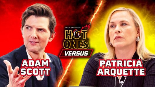 SEVERANGE DALENEWSTV 527x296 - SEVERANGE : Adam Scott y Patricia Arquette: La Nueva Batalla en Hot Ones